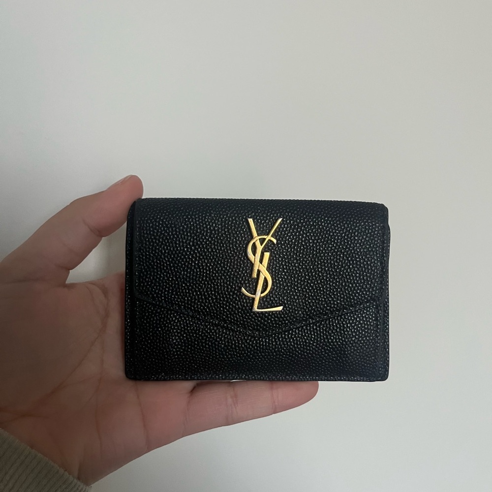 ***NOT FOR SALE** YSL Black Card Holder